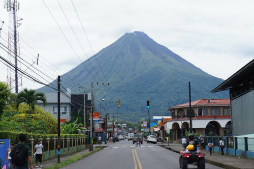 Sopka Arenal, Kostarika